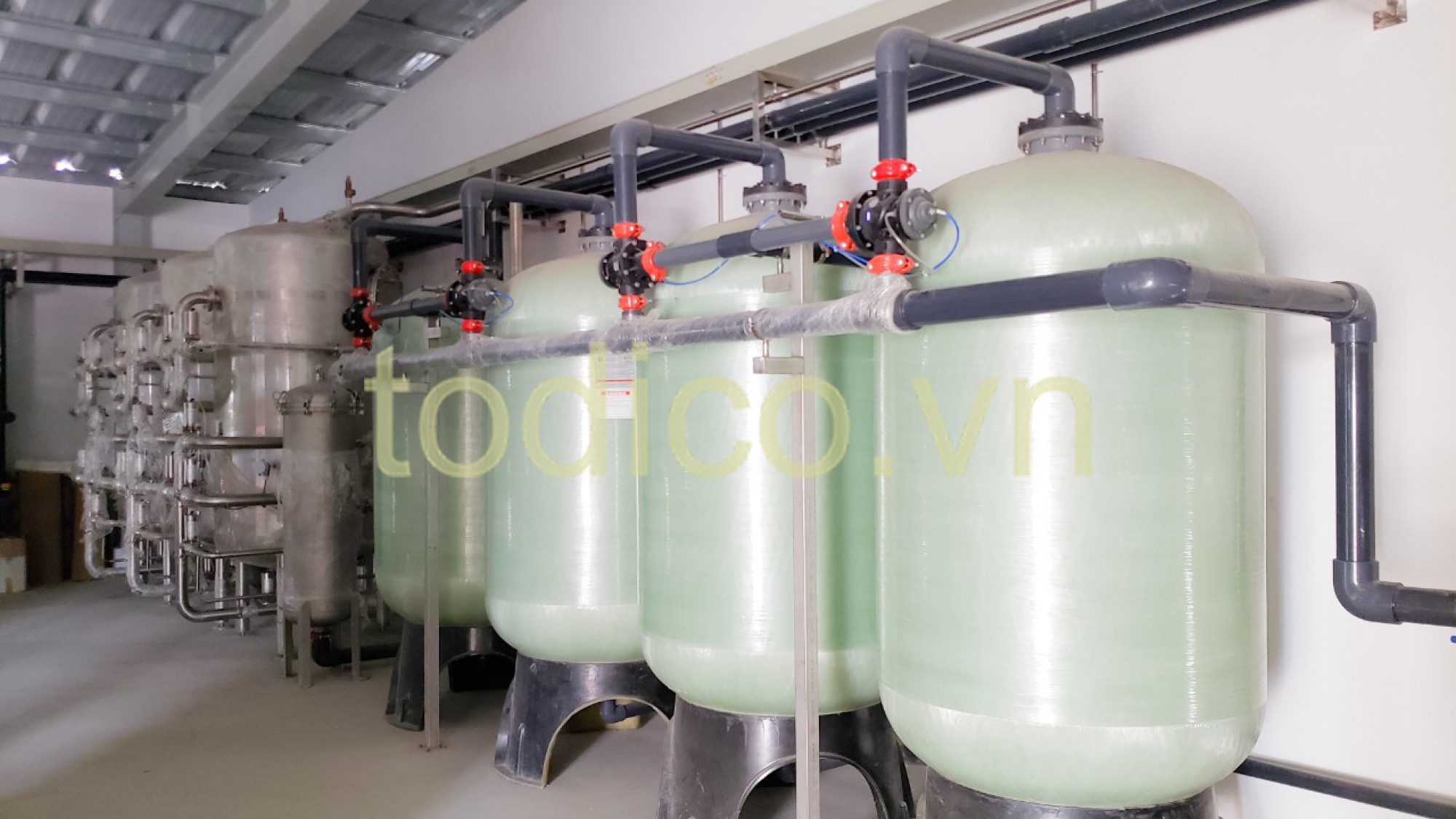 Hệ thống RO xử lý nước nấu bia - Nhà máy Bia Barett Hưng Yên