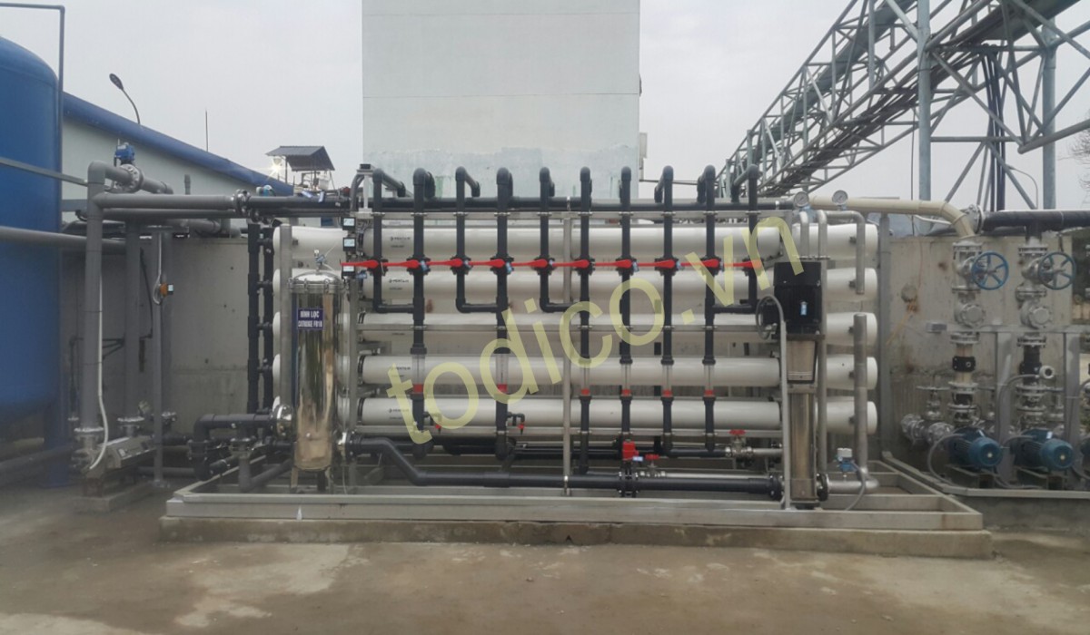Hệ thống xử lý nước RO - Nhà máy luyện đồng Lào Cai