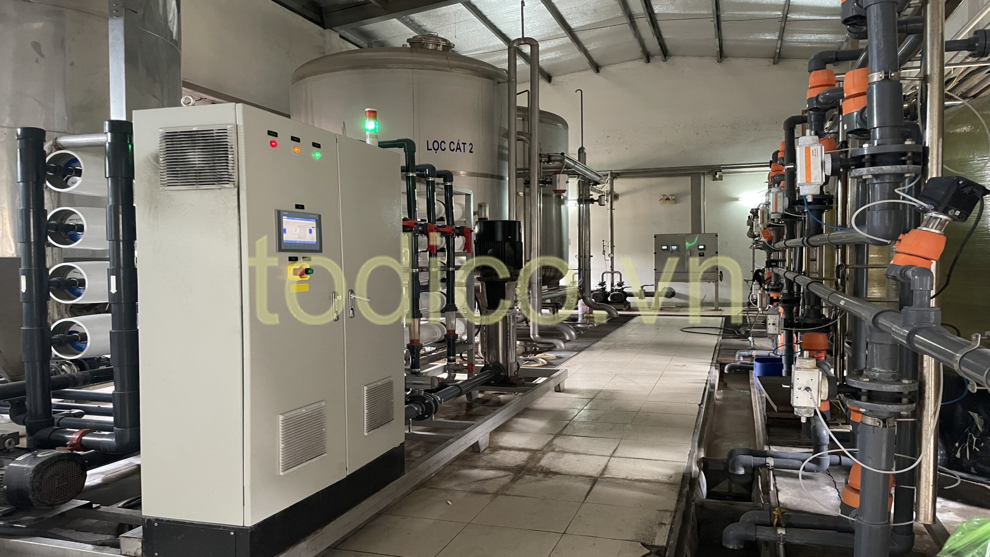 Hệ Thống RO xử lý nước nấu bia - Nhà máy bia Hà Nội Hải Phòng