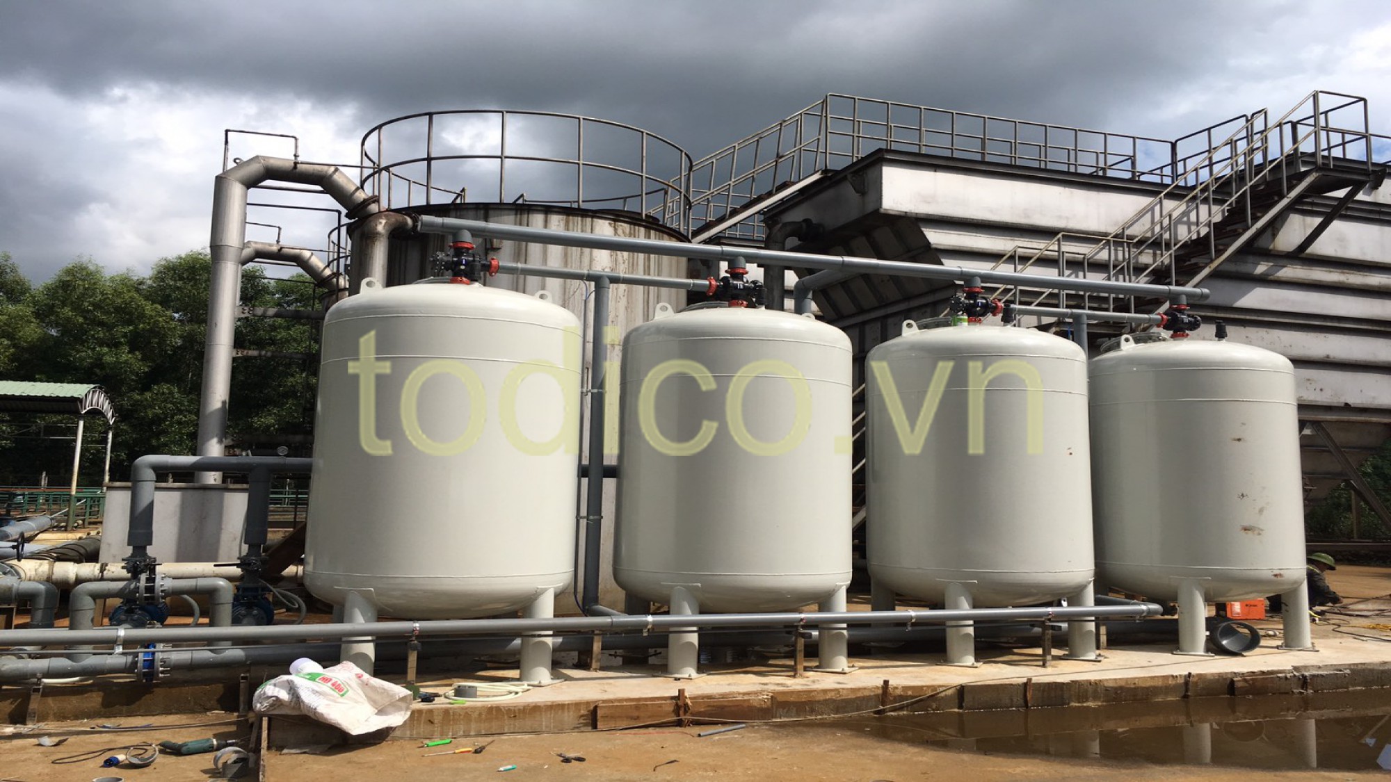 Hệ thống xử lý nước tái sử dụng công suất 4.000m3/ngày