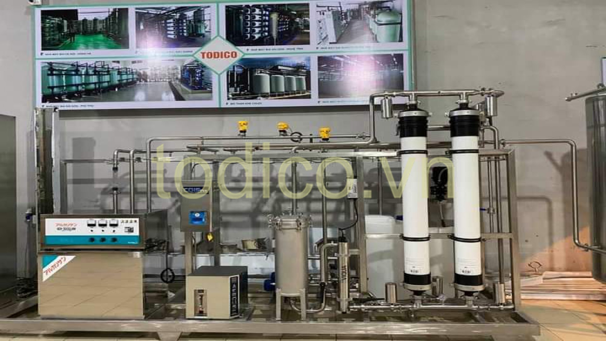 HỆ THỐNG XỬ LÝ NƯỚC ĐIỆN GIẢI ION KIỀM - ALKALINE 3M3/H
