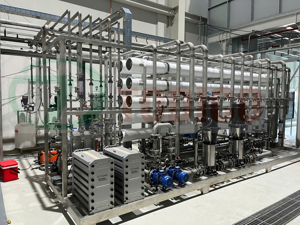 Hệ thống xử lý nước RO, DI công suất 10 m3/h