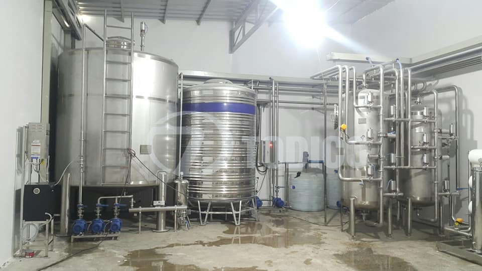 Hệ thống xử lý nước uống tinh khiết 