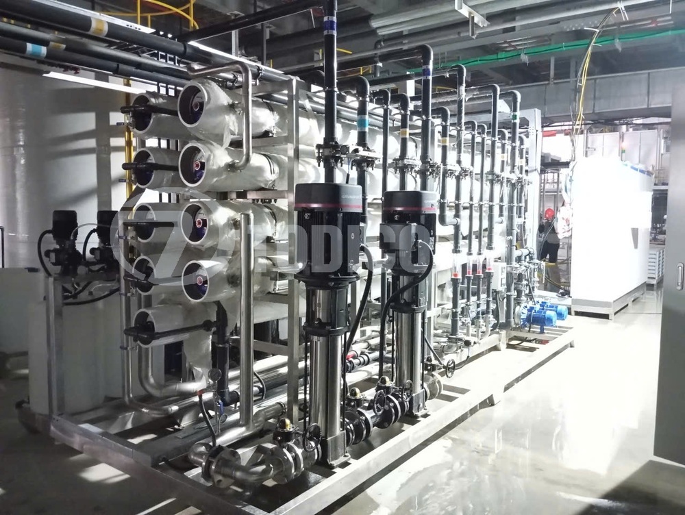 Hệ thống xử lý nước RO, DI công suất 12 m3/h