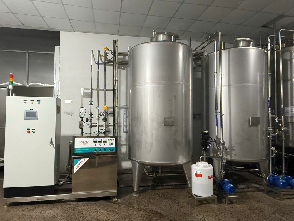 Hệ thống điện giải nước ion kiềm công nghiệp  Nước Đá Hông Phúc