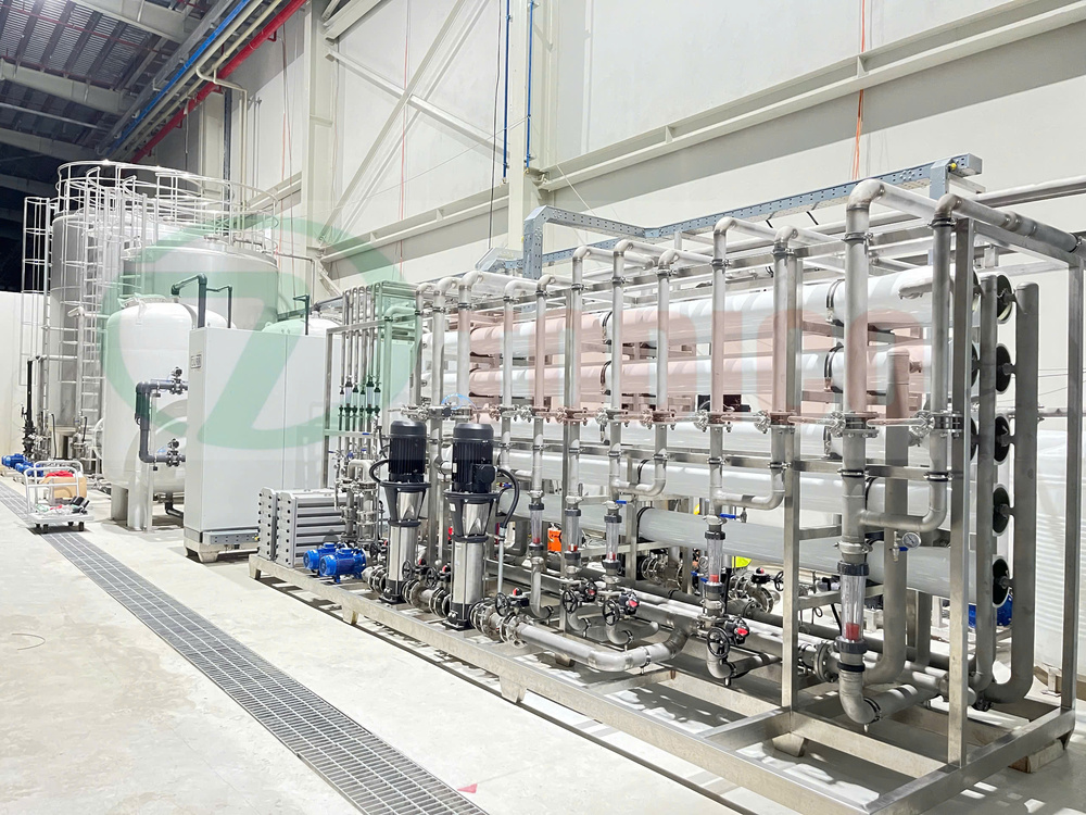 Hệ thống xử lý nước RO, DI công suất 10 m3/h