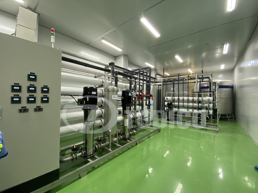 Hệ thống xử lý nước RO, DI công suất 10 m3/h