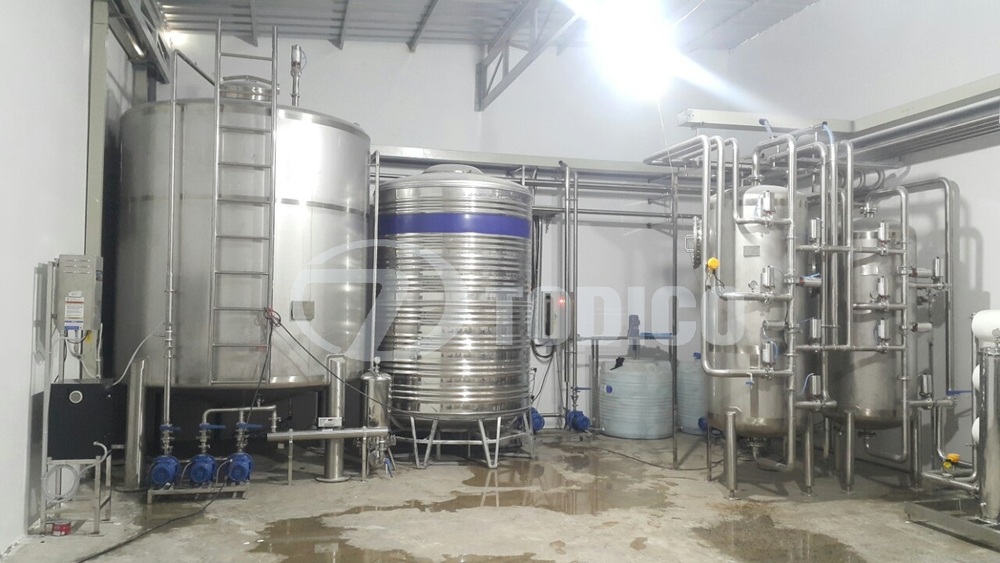 Hệ thống xử lý nước uống tinh khiết 