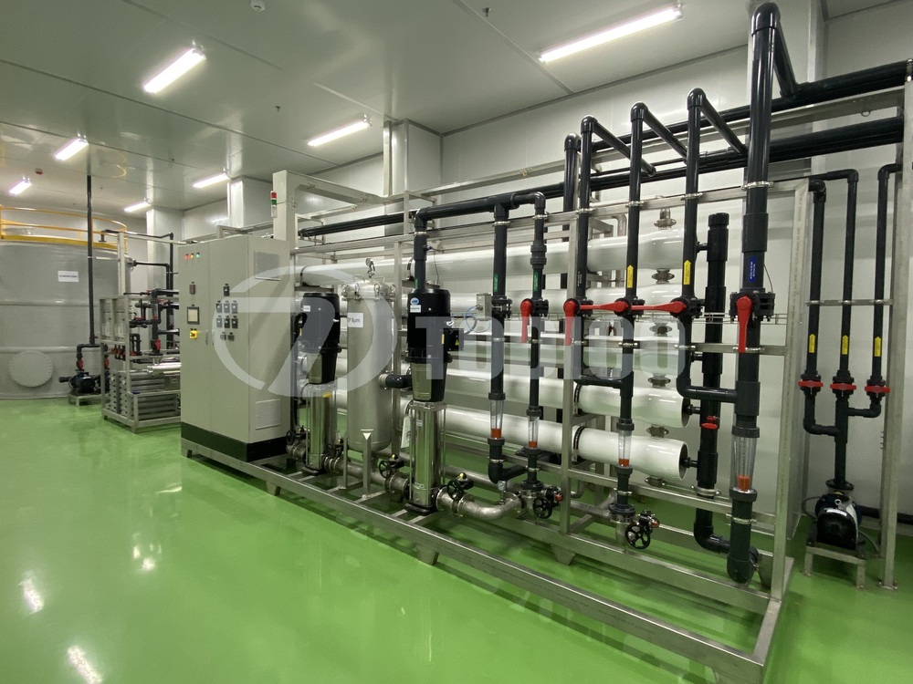 Hệ thống xử lý nước RO, DI công suất 10 m3/h