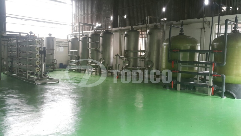Hệ thống xử lý nước nấu bia