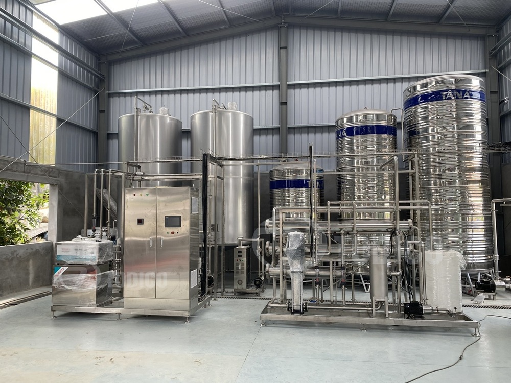 Hệ thống xử lý nước điện giải ion kiềm 
